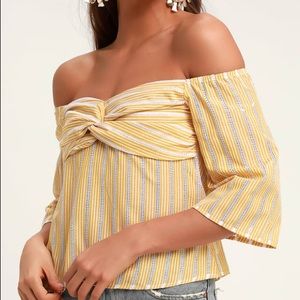 NWT Off the Shoulder Top